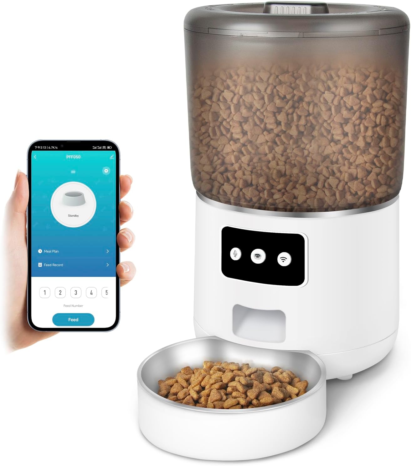 Automatic Dog Feeder with App Control