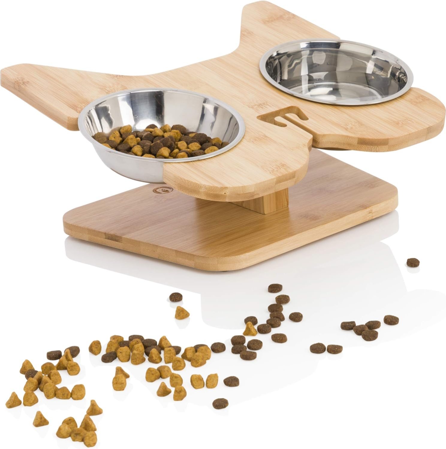 Elevated Slow Feeder Dog Bowl